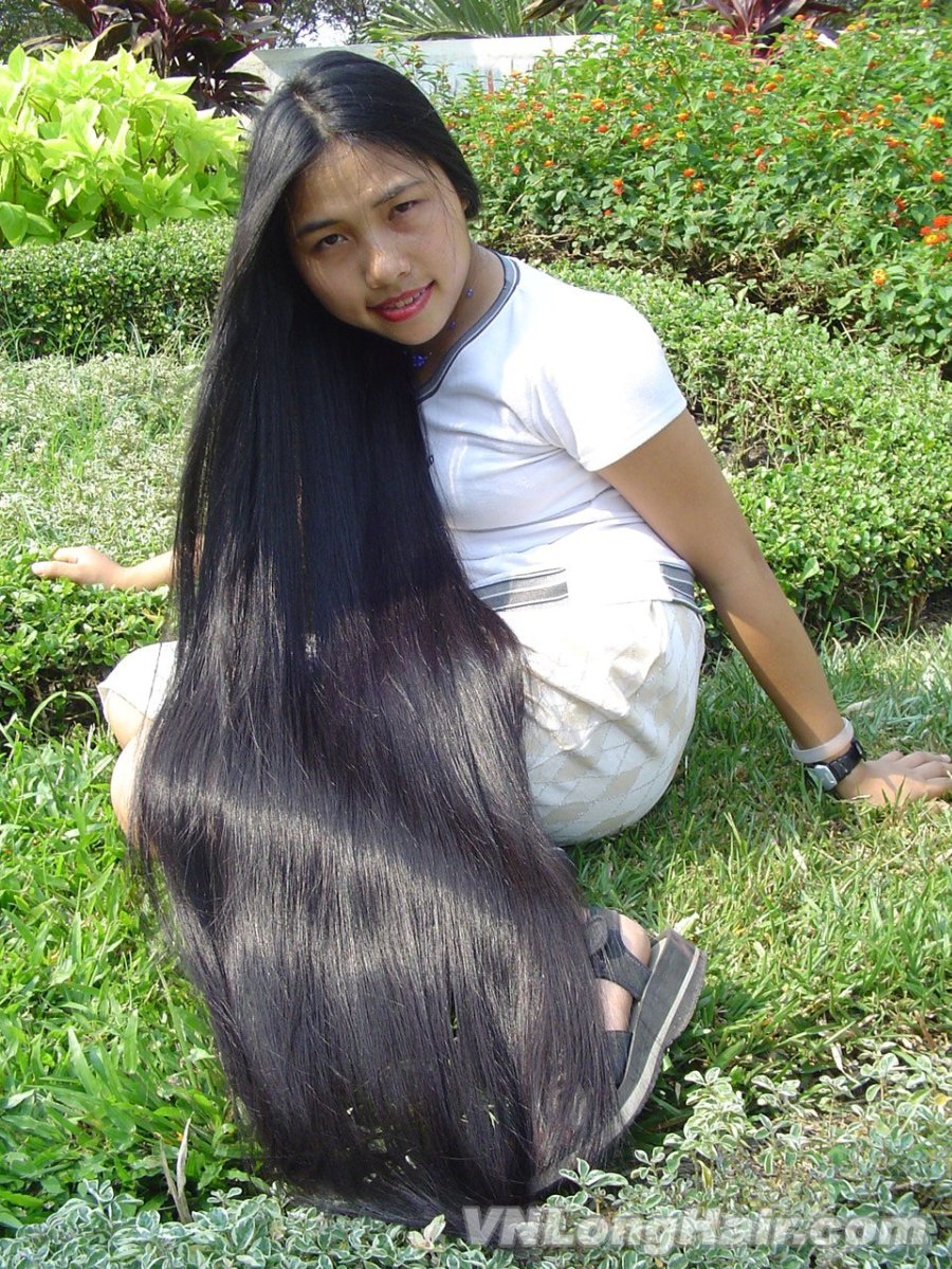收藏的越南长发女图集与大家分享(12)