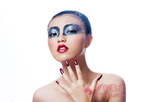 广州瑞恩造型培训机构学员化妆作品(2)