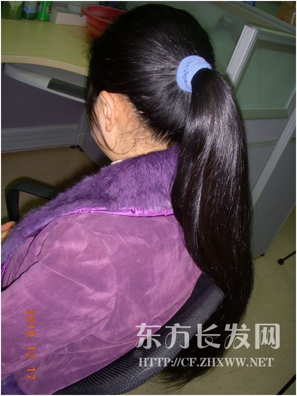 剪下年轻妈妈的乌黑长发-上海ww225#(2)