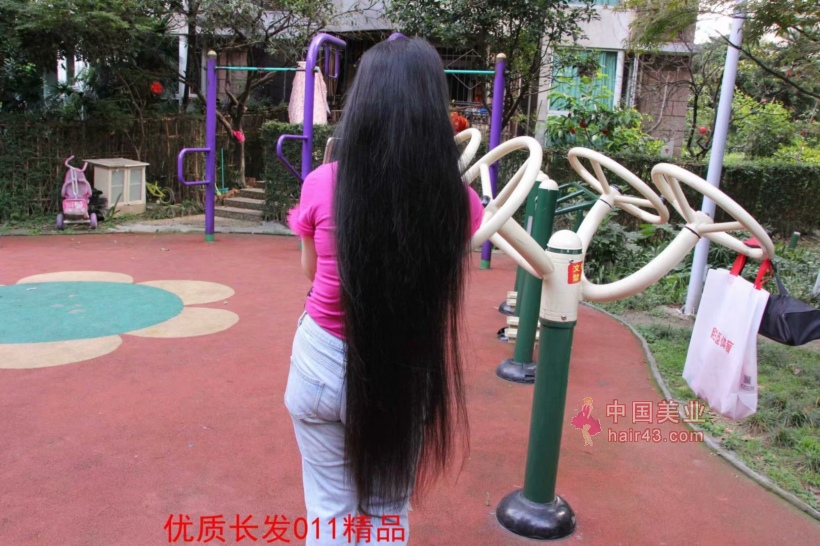 分层剪下少妇1米及膝长发-美丝源11#_中国长发